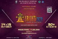 SRiSHTi 2023 National Level Technical Symposium Poster
